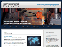 Tablet Screenshot of fpdinc.com